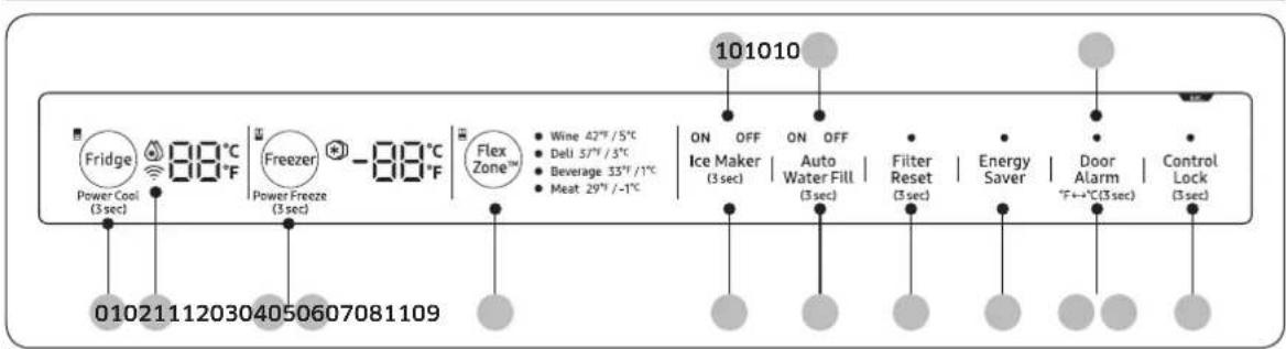 SAMSUNG RF23M8070SG - Panel principal - 1