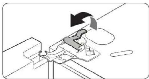 SAMSUNG RF23M8070SG - Detach the fridge doors - 3