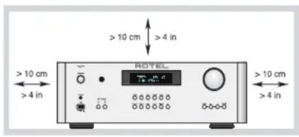 ROTEL RA1572 - OBS! - 2