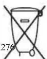 SONY VPLCX276 - For the Customers in Brazil only DESCARTE DE PILHAS E BATERIAS - 1