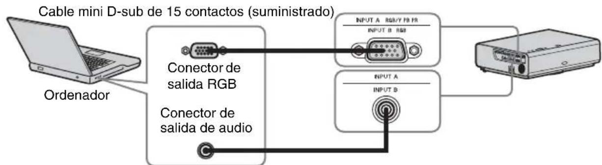 SONY VPLCX276 - INPUT A/INPUT B - 1