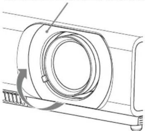 SONY VPLCX276 - Ajuste de la inclinacion del projector con el desplazamento de lente - 1