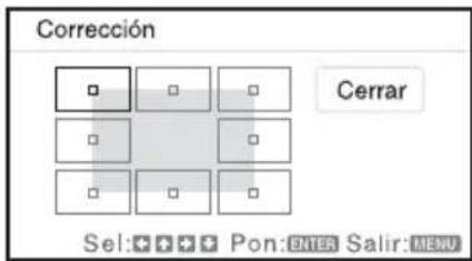 SONY VPLCX276 - Corrección del giro deImagen (función Corrección) - 1