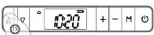 ETON Scorpion II - Hours will flash - 1