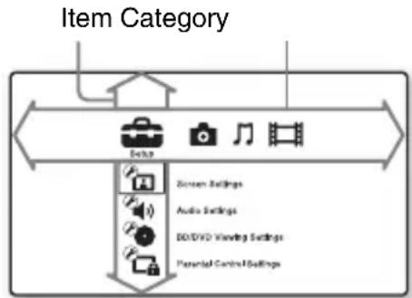 SONY BDPSX910 - Home menu display - 1