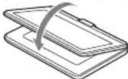 SONY BDPSX910 - Rotating and Folding Down the LCD Panel - 2