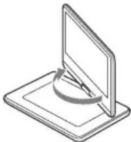 SONY BDPSX910 - Faire pivoter et rabattre le panneau ACL - 1
