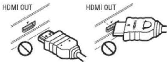 SONY BDPSX910 - Lors du raccordement à la prise HDMI OUT - 1