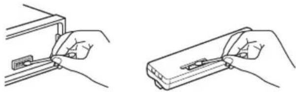 SONY DSXM55BT - Nettoyage des connecteurs - 1