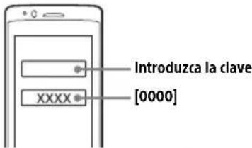Introduzca la clave [0000]