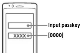 SONY WX850BT - Pairing and connecting with a BLUETOOTH device - 3