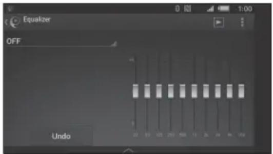 SONY WX850BT - Réglages du son et de l'affichage - 1