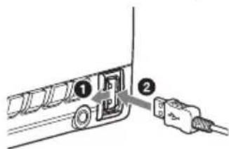 SONY WX850BT - Raccordement d'un périphérique USB - 1