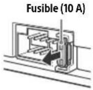 SONY WX850BT - Reemplazo del fusible - 1