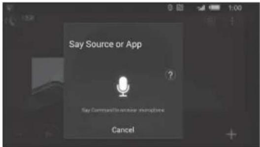 SONY WX850BT - Para activar el Reconocimiento por voz - 1