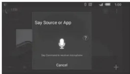 SONY WX850BT - To activate voice recognition - 1