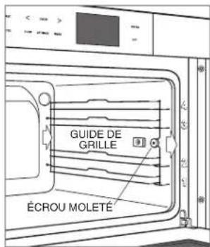 WOLF E Series SO30PESPH - RETRAIT DES GUIDES DE GRILLE - 1