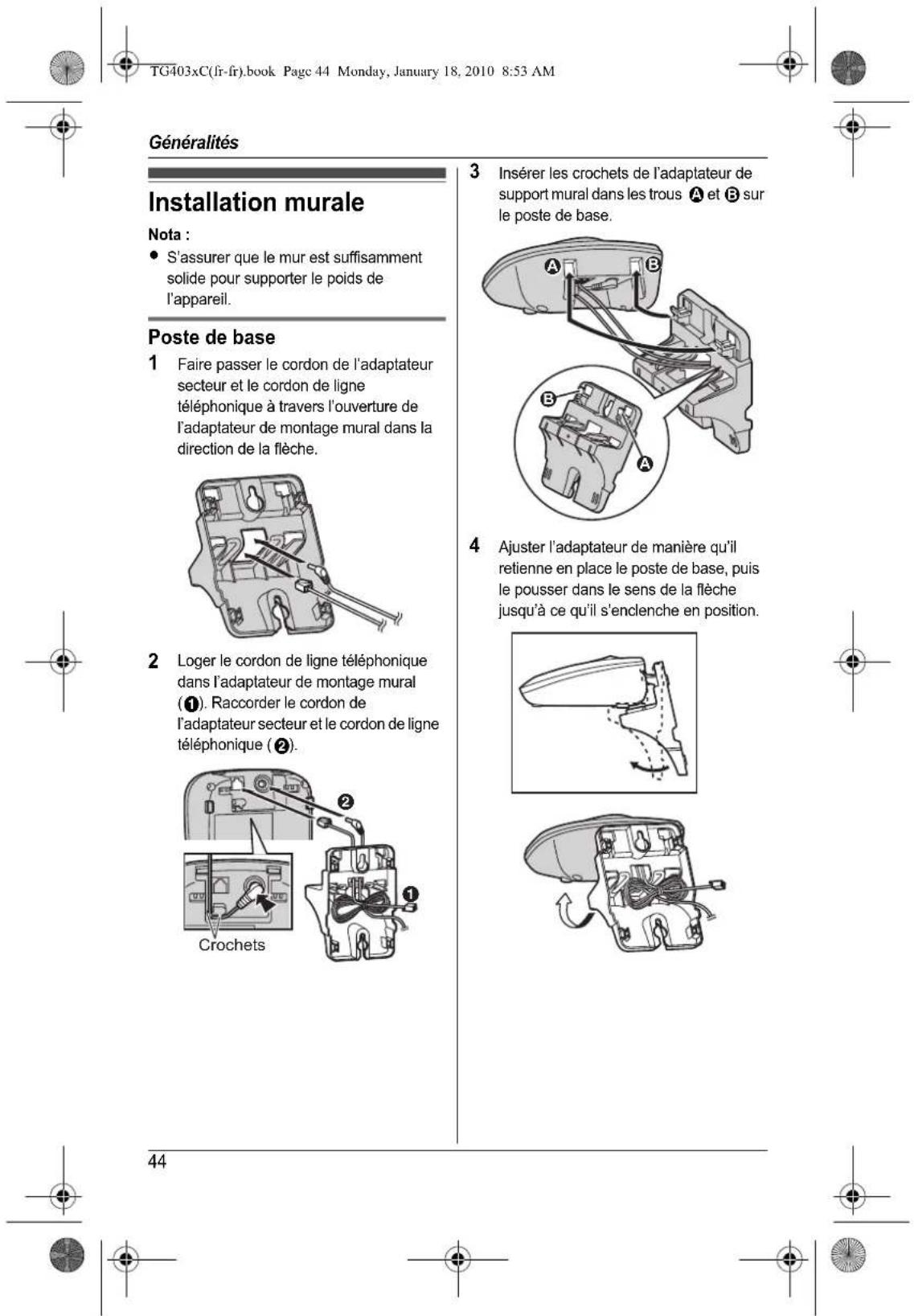 PANASONIC KXTG4031 - Milieu ambient - 37