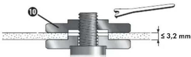 PARKSIDE PDWS 125 A1 - Em discos abrasivos finos (ver figura 1): - 1