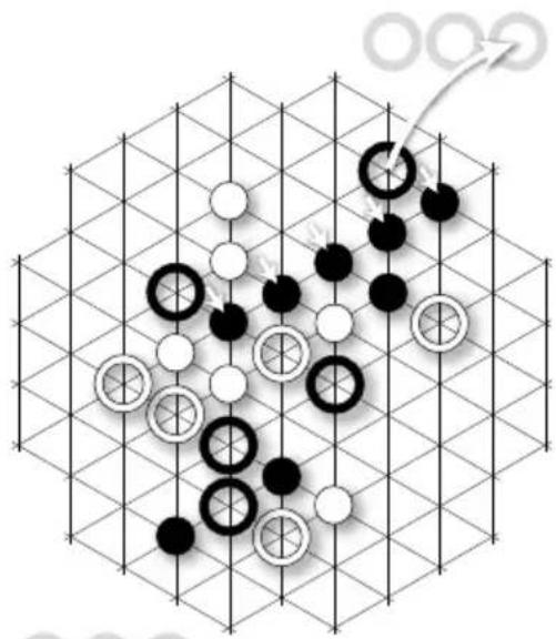 Huch! & Friends Yinsh - FORMING A ROW / REMOVING A RING - 1