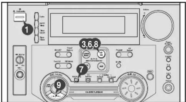 SAMSUNG MAXL68 - Enregistrement d'un disque compact - 1
