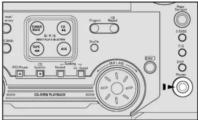 SAMSUNG MAXL68 - Branchement d'un casque - 1
