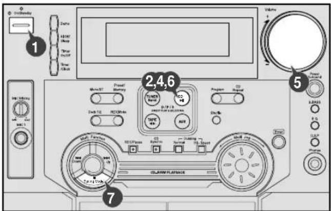 SAMSUNG MAXL68 - Écoutez un disque compact - 2