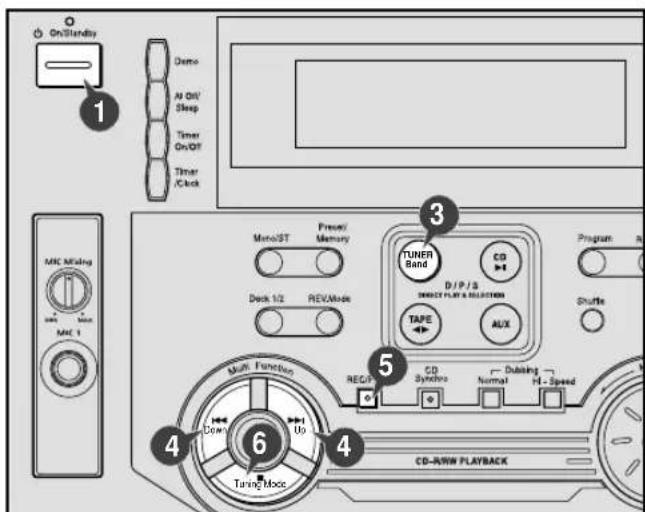 SAMSUNG MAXL68 - Enregistrement d'une émission de radio - 1