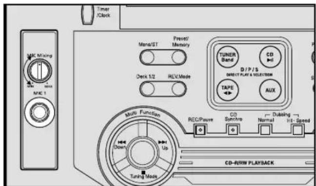 SAMSUNG MAXL68 - Fonction de Microphone (en option) - 1