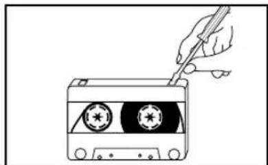 SAMSUNG MAXL68 - Notes concerning les cassettes audio - 2
