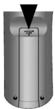 SAMSUNG MAXL68 - Insertion des piles dans la télécommande - 1
