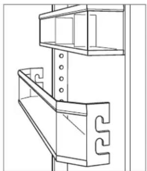 Sub-Zero ID27R - DOOR SHELVES - 1
