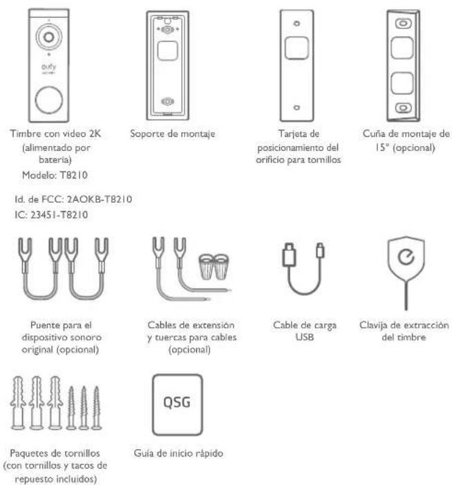 eufy Video Doorbell 2K - Para la instalación del tiempo con video - 1