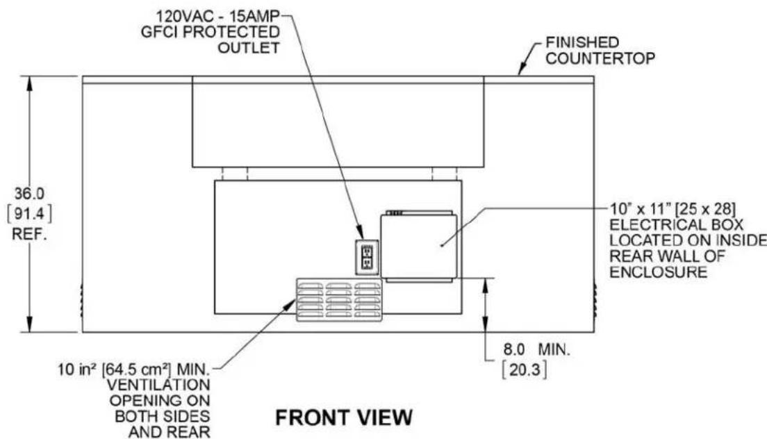 Hestan GABR42CX2NG - BUILT-INDIMENSIONS: - 7