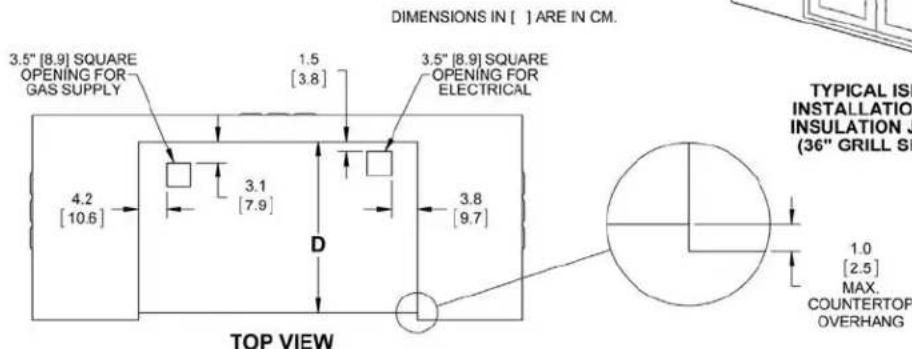 Hestan GABR42CX2NG - BUILT-INDIMENSIONS: - 6