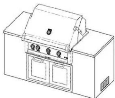 Hestan GMBR42CX2LPPP - BUILT-INDIMENSIONS: - 2