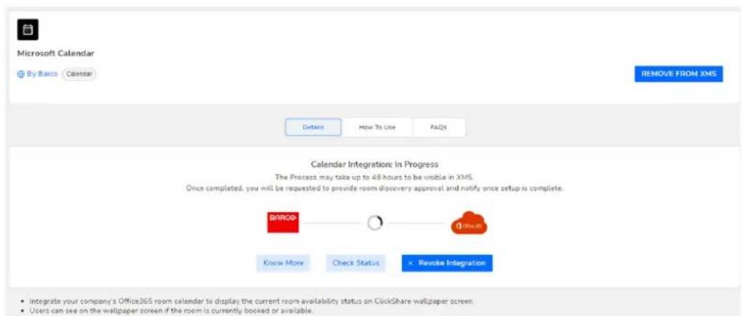 Barco ClickShare CX50 - Comment configurer le calendrier - 4