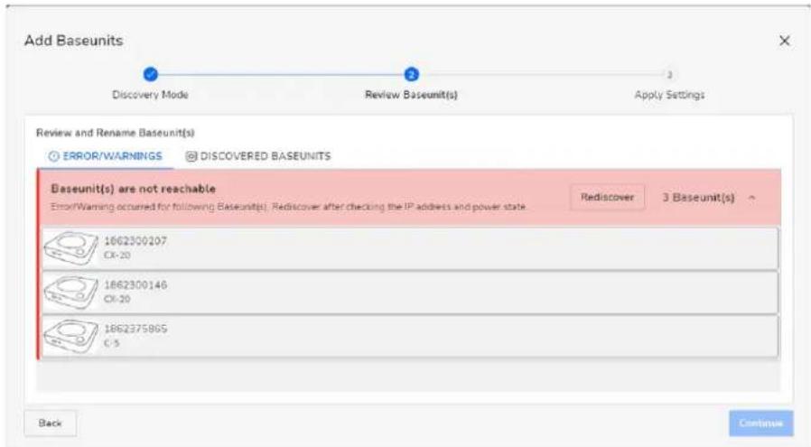 Barco ClickShare CX50 - Comment ajouter Base Units de la série CSE à l'aide de XMS Edge - 5