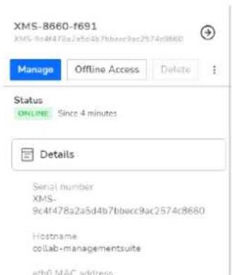 Barco ClickShare CX50 - Détails de XMS Edge - 1