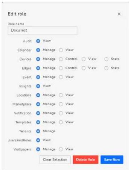 Barco ClickShare CX50 - Comment supprimer un rôle - 2
