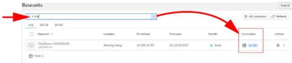 Barco ClickShare CX50 - Recherche des Base Units - 1