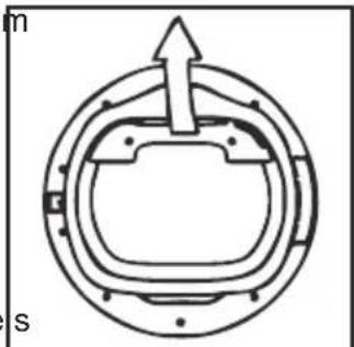 HOOVER DYH 9813NA2XS - Entfernen des Behalters - 1