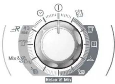 HOOVER DYH 9813NA2XS - SELECTING THE PROGRAMME - 1