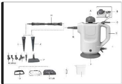 HOOVER Steam Capsule Express SGE1000 011 - 1