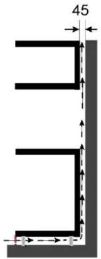 HOOVER HPWD 1402 X - Building-in dimensions - 3