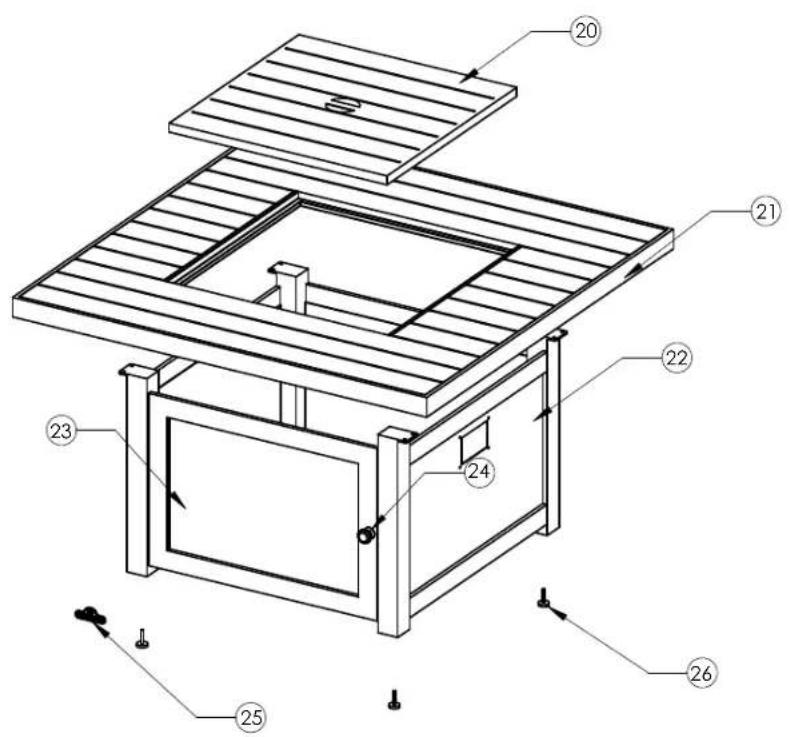 Napoleon STTR2BZ - DIAGRAMME DE PIECES STTR2 - 2