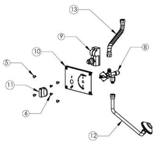 Napoleon KENS1BZ1 - DIAGRAMME DE PIECES KENS3 - 1