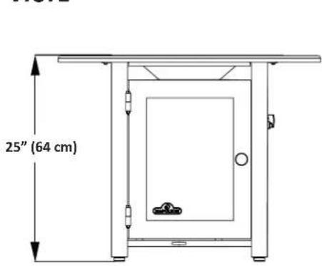 Napoleon VICT1BZ - Specifications - 1