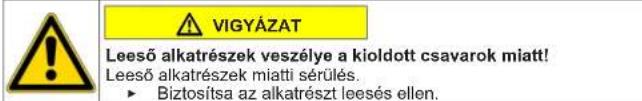 SIEMENS iQ500 WI14W301GB - Az ajto eltavolitasa - 2