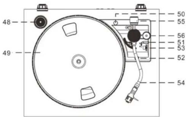 Soundmaster PL880 - PLATINE - 1